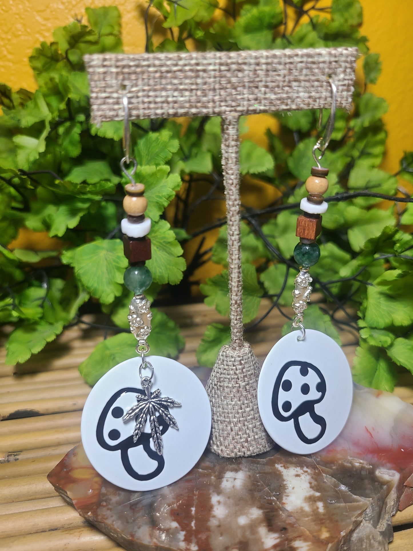 Shroomie Dangle Earrings