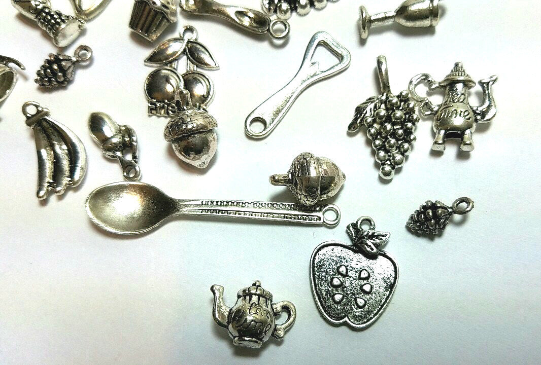 20 Foodie Lovers Charm Pack