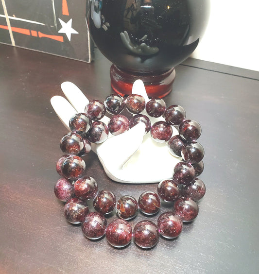 Chunky Garnet bracelet