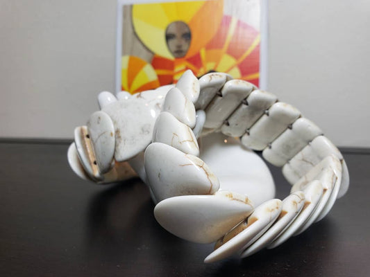 Chunky Magnesite bracelet