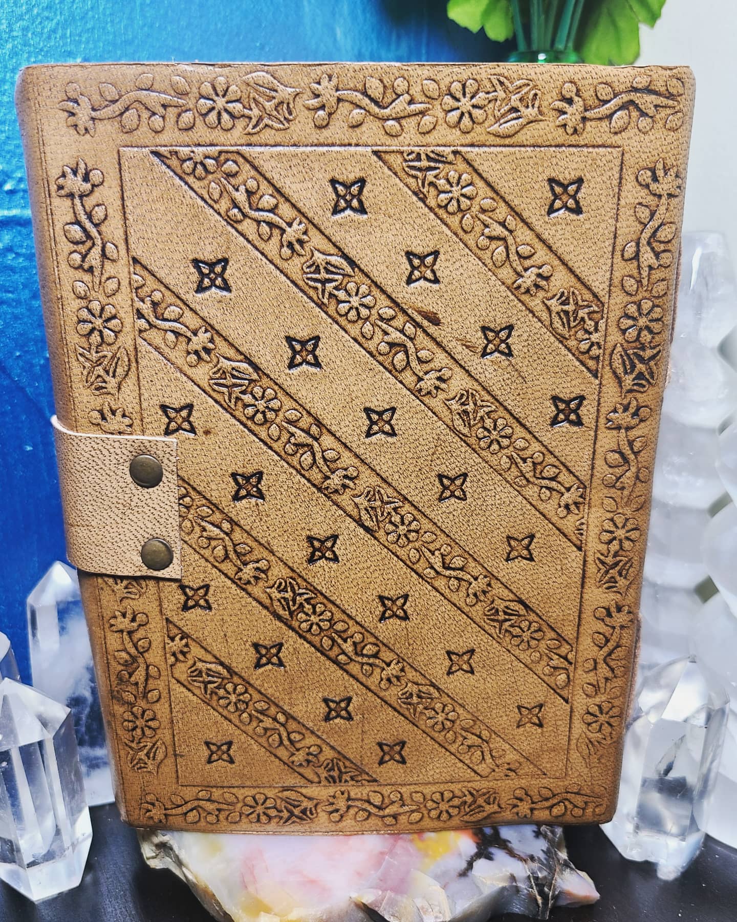 Eye of Horus Leather Journal