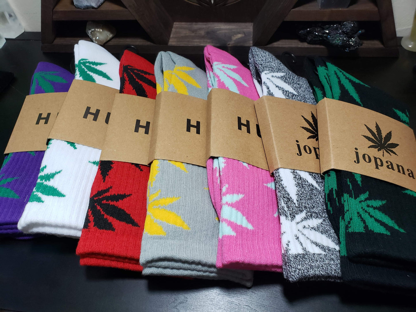 Cannabis Leaf socks